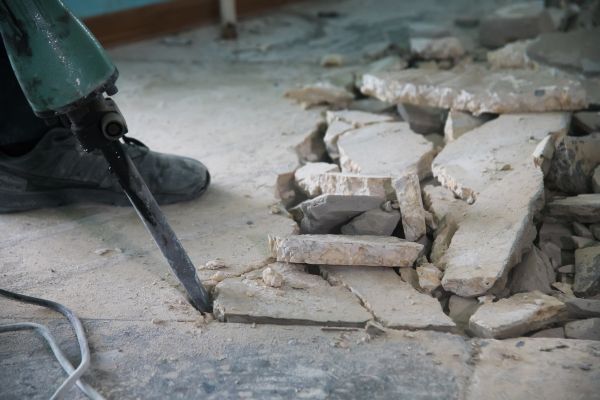 Concrete Slab Removal in Hilliard