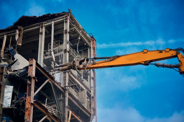 Factory Demolition in Hilliard