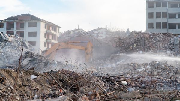 Apartment Demolition in Hilliard