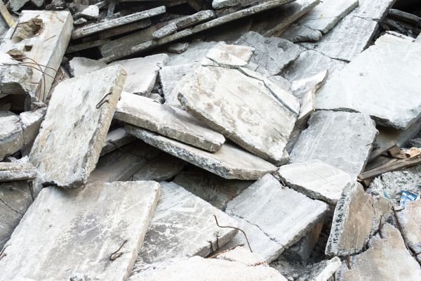Concrete Pad Demolition in Hilliard