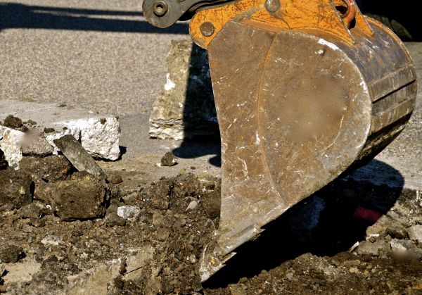 Cement Pad Demolition in Hilliard