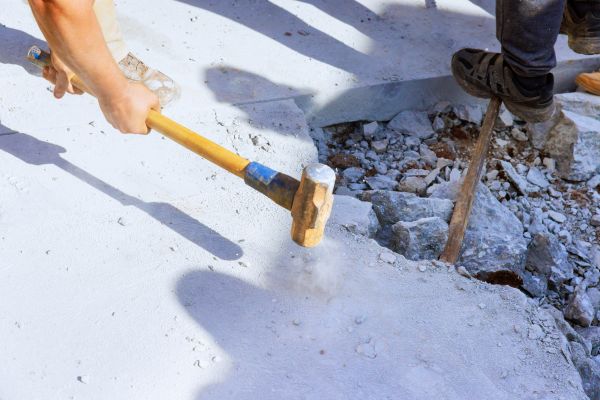 Concrete Pavement Demolition in Hilliard